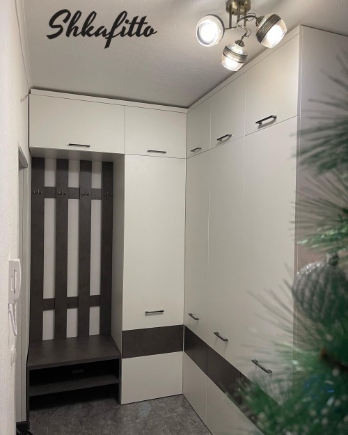 Угловой шкаф Белый 605 SM