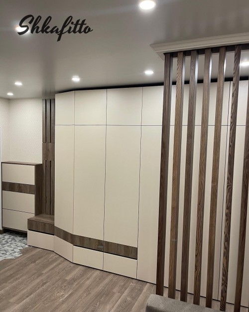 Комбинированный шкаф в прихожую